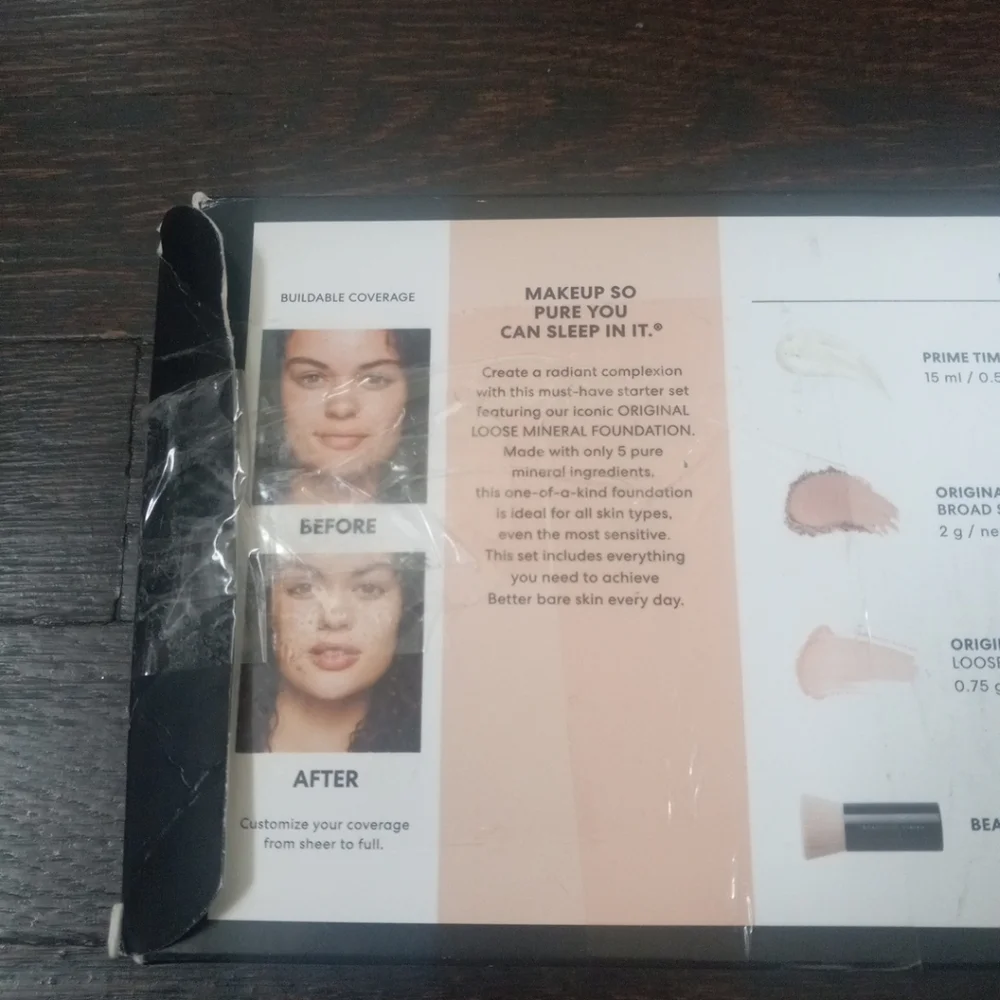 BARE MINERALS THE ORIGINAL Get Started Kit Open Box